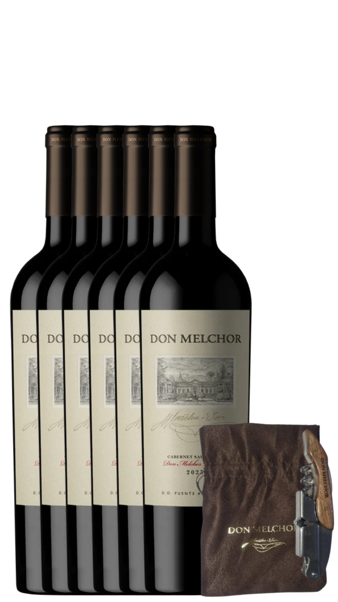Kit Don Melchor 2023 – 6 Garrafas + Abridor Personalizado