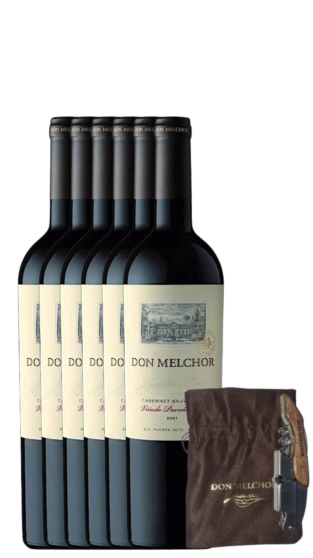Kit com 6un Don Melchor 2021, 2022, 2023 com abridor personalizado