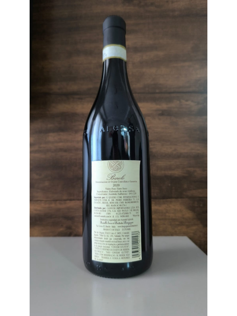 Barolo Fratelli Serio 2020