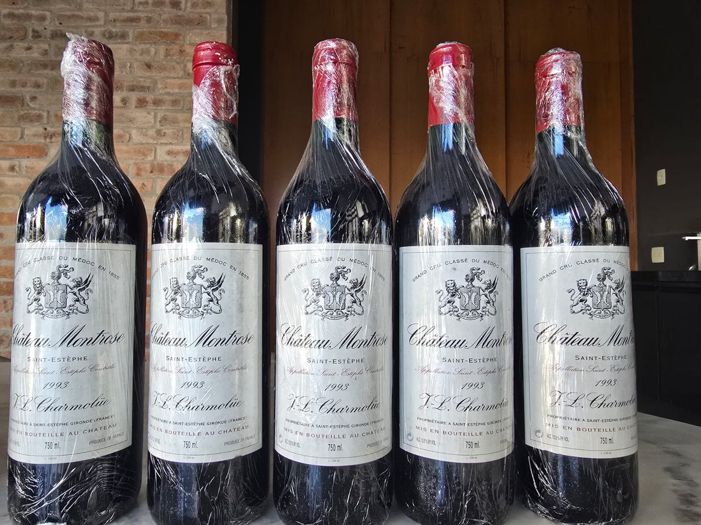 Pack 8 Garrafas Chateau Montrose 1993-1994