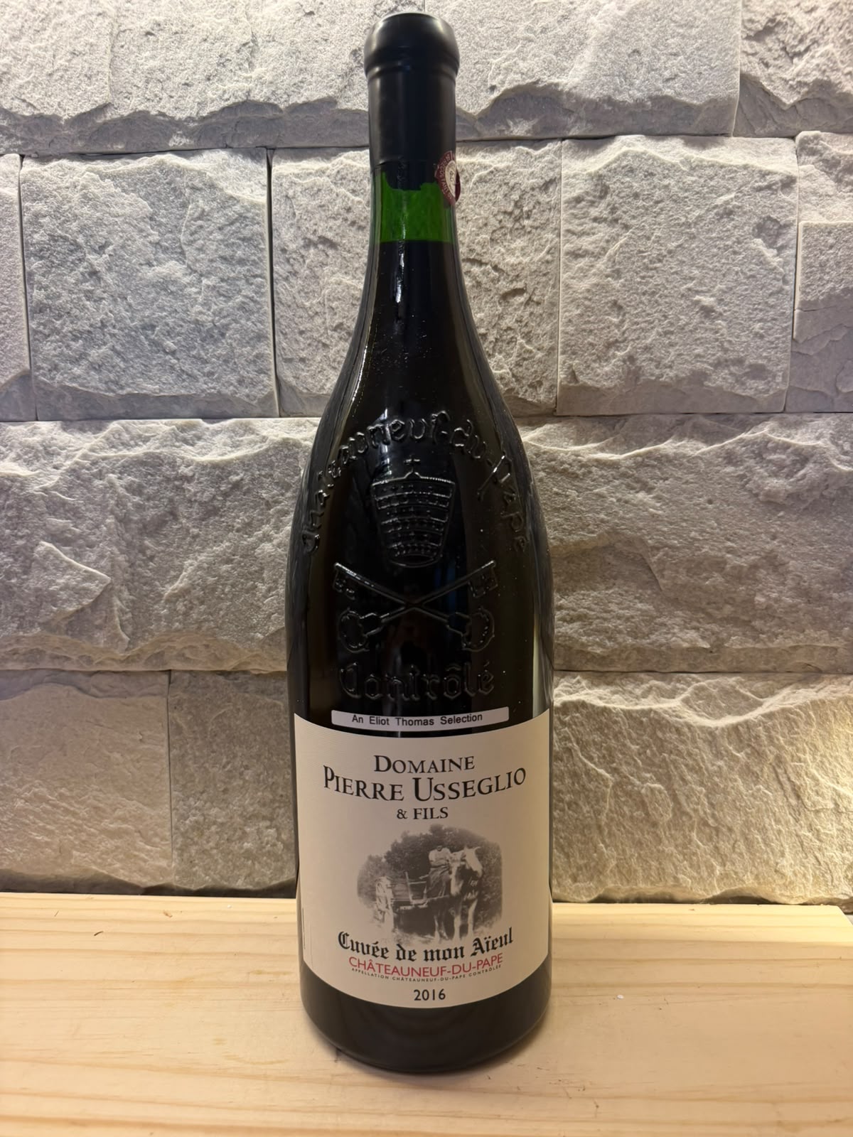 Domaine Pierre Usseglio et Fils Chateauneuf-du-Pape Cuvee de Mon Aieul 2016 Double Magnum (3 LT)