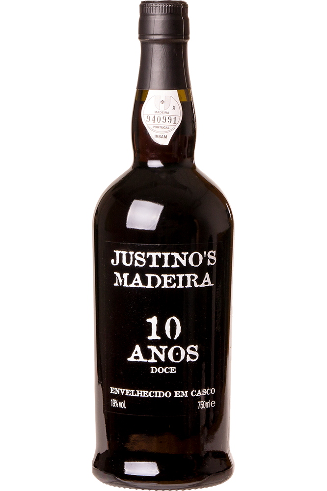 Vinho Português Justinos Madeira 10 Anos Doce 750ml