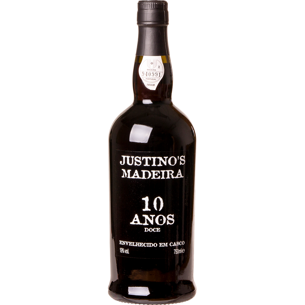 Vinho Português Justinos Madeira 10 Anos Doce 750ml
