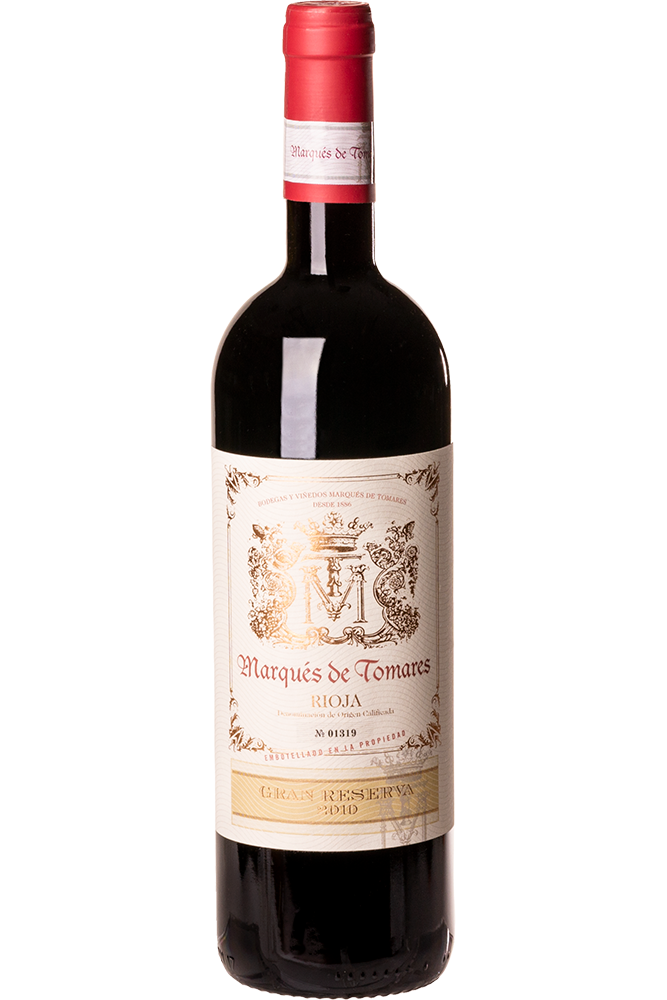 Vinho Tinto Espanhol Marqués de Tomares Gran Reserva 750ml 2016