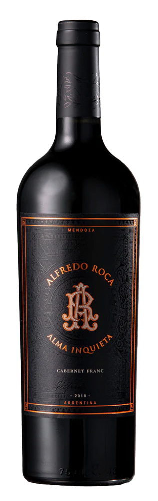 Vinho Tinto Argentino Alfredo Roca Alma Inquieta Cabernet Franc 750ml.