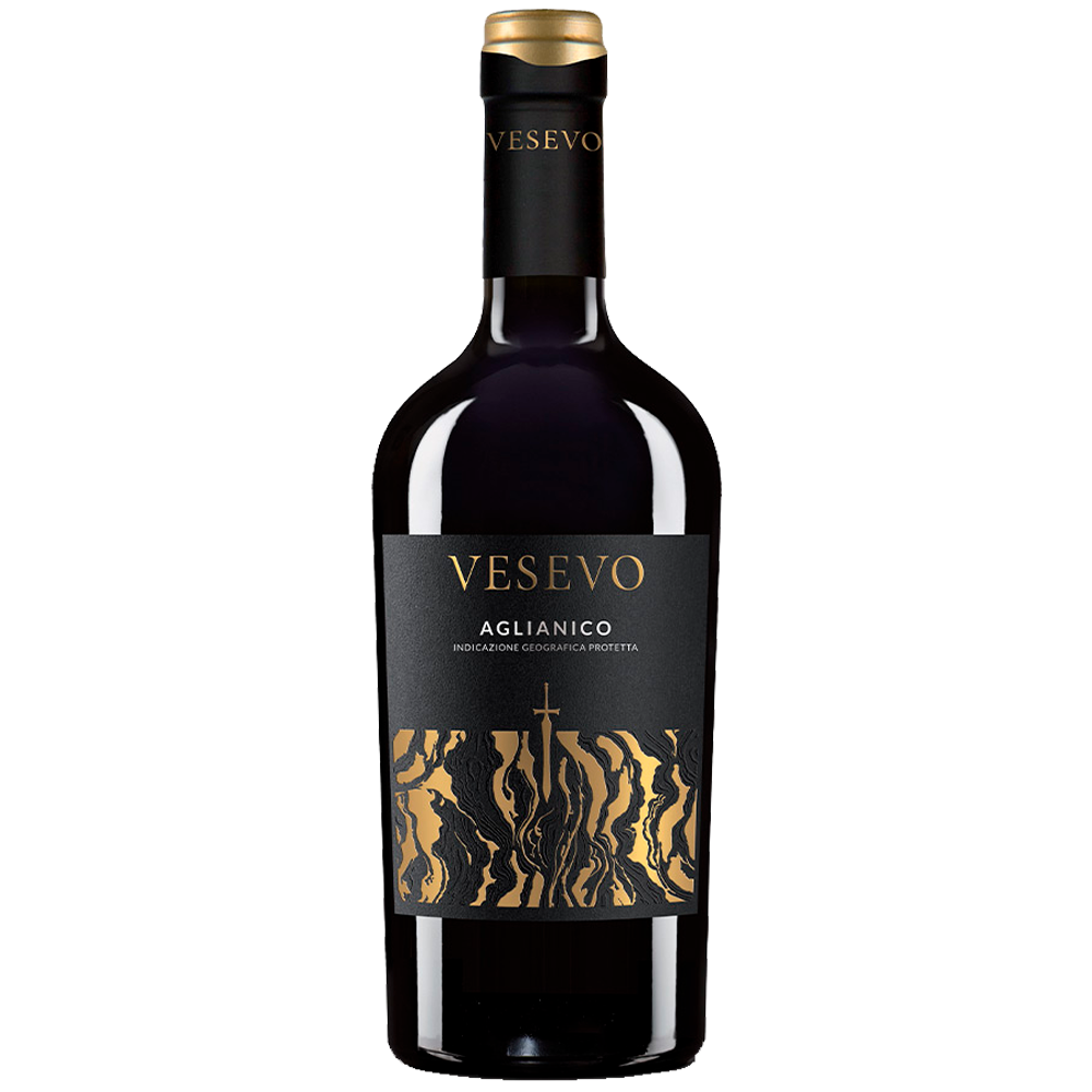Vinho Tinto Italiano Vesevo Aglianico Beneventano IGT 750ml