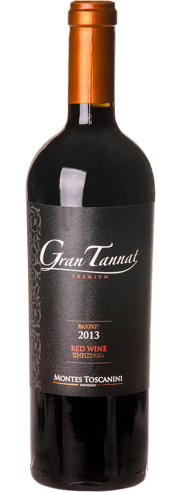 Vinho Tinto Uruguaio Montes Toscanini Gran Tannat Premium 750ml