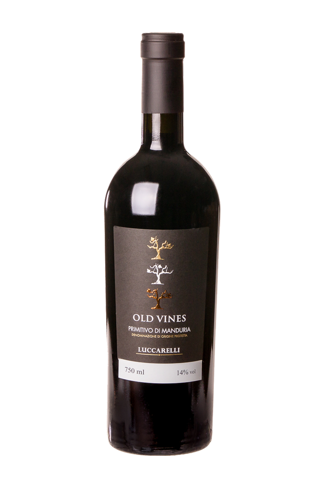 Vinho Tinto Italiano Luccarelli Primitivo di Manduria Old Vines 750ml