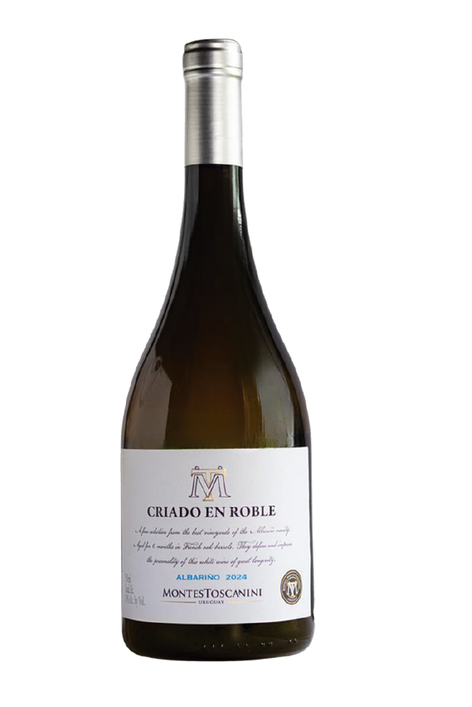 Vinho Branco Uruguaio Montes Toscanini Criado en Roble Albariño 750ml