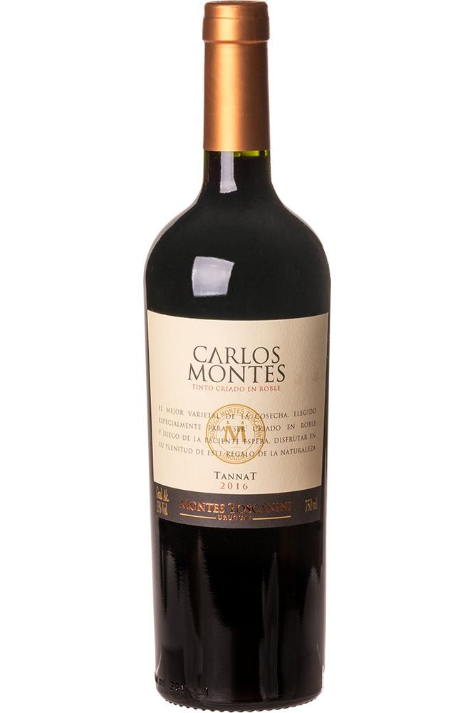 Vinho Tinto Uruguaio Montes Toscanini Carlos Montes Tannat Crianza 750ml
