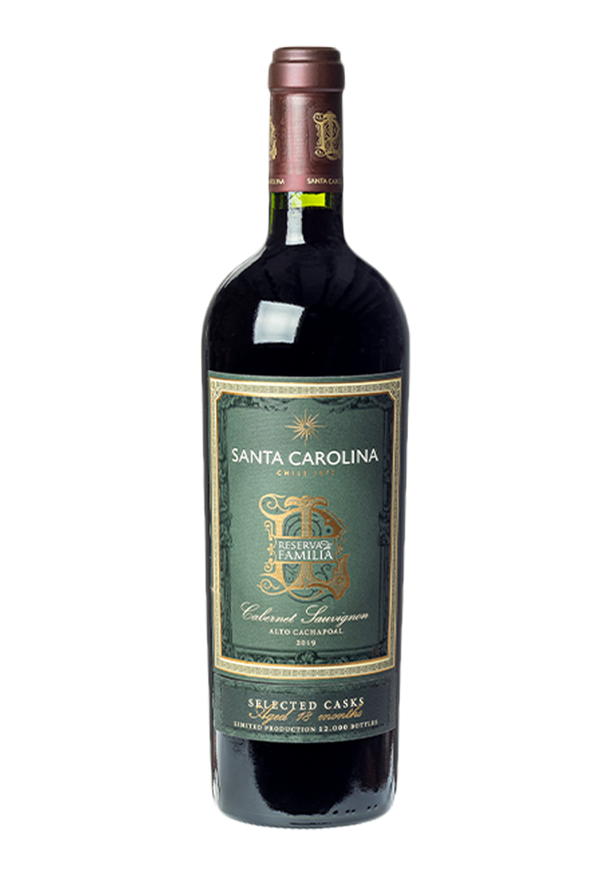Vinho Tinto Chileno Santa Carolina Reserva de Família Select Cask Cabernet Sauvignon 750ml