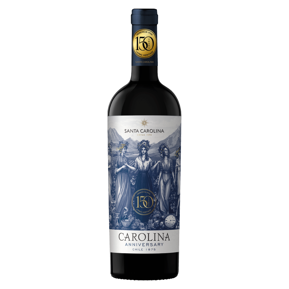 Vinho Chileno Santa Carolina Aniversário 150 Anos 750ML