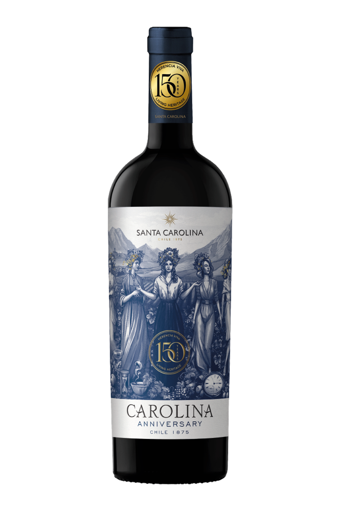 Vinho Chileno Santa Carolina Aniversário 150 Anos 750ML