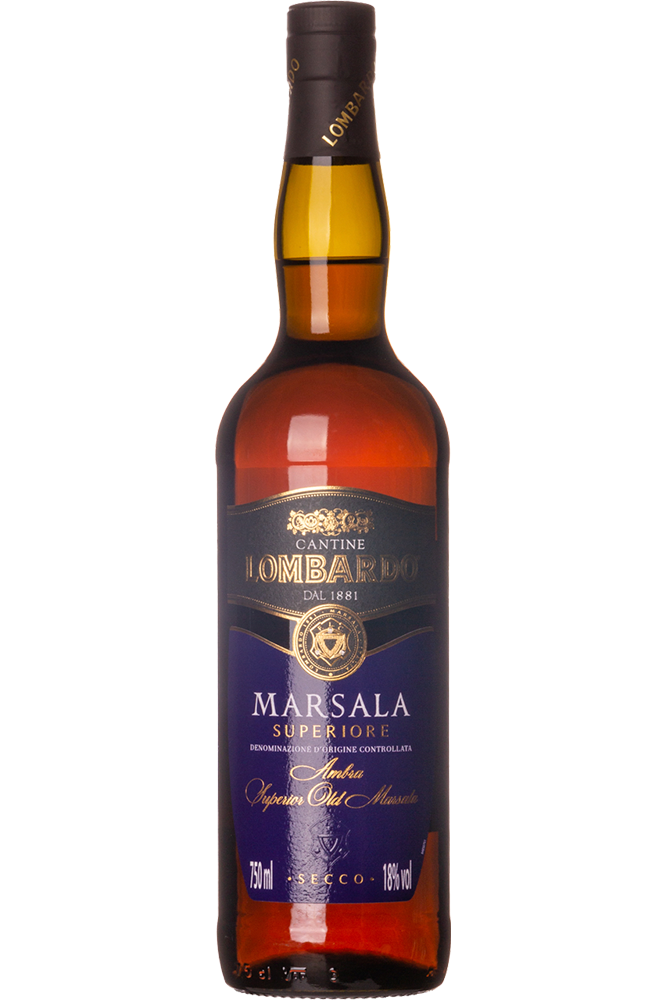 Vinho Italiano Lombardo Marsala Superiore Ambra Seco 750ml