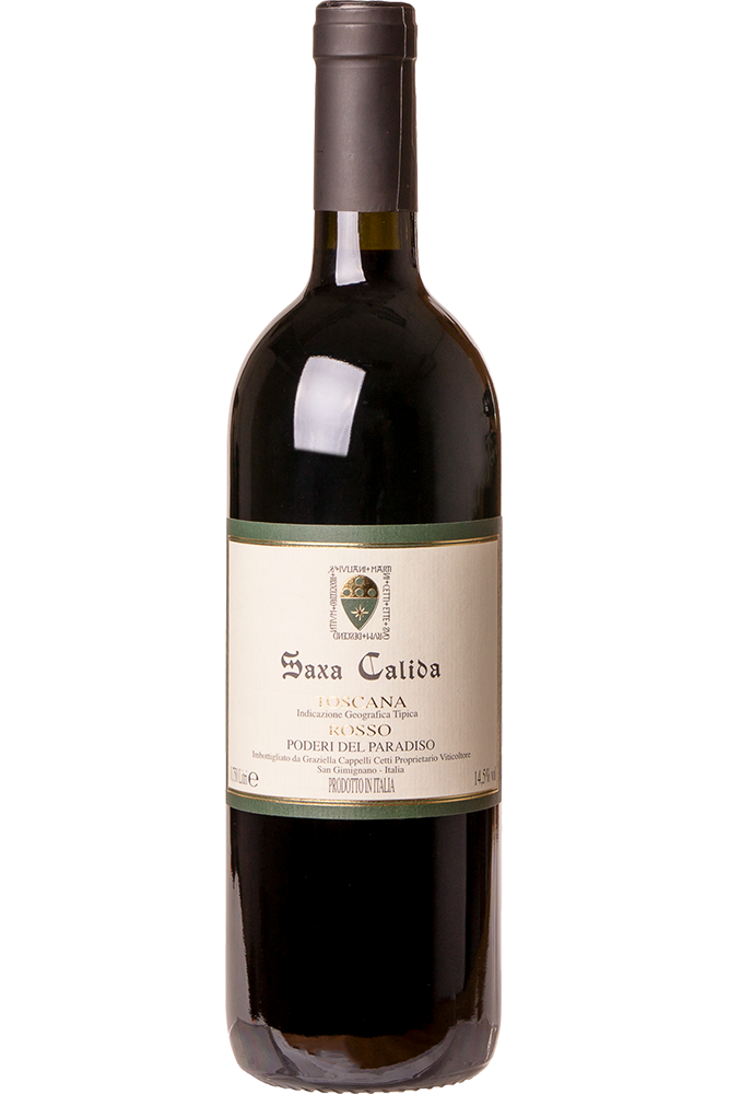 Vinho Tinto Italiano Poderi del Paradiso Saxa Calida IGT 750ml
