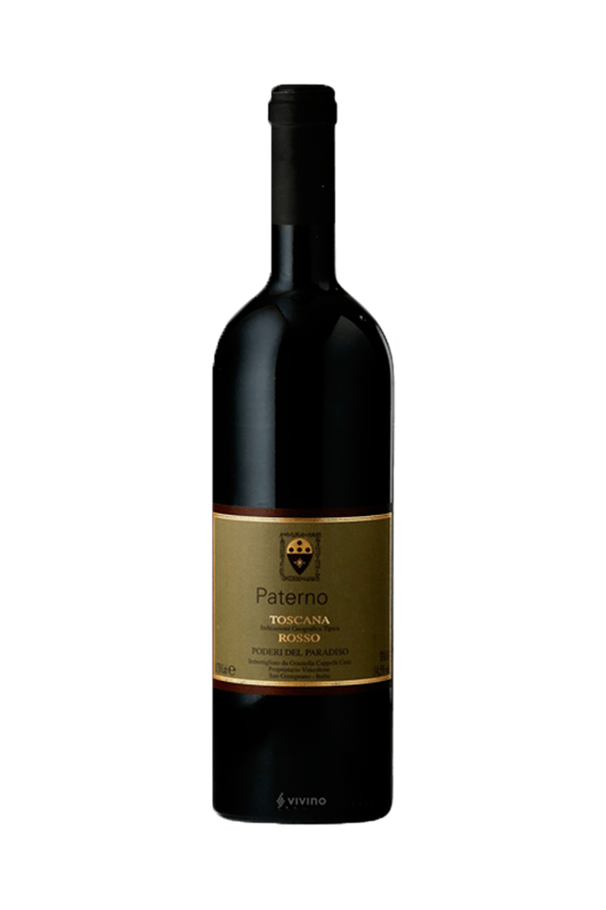 Vinho Tinto Italiano Poderi del Paradiso Paterno II Rosso IGT 750ML