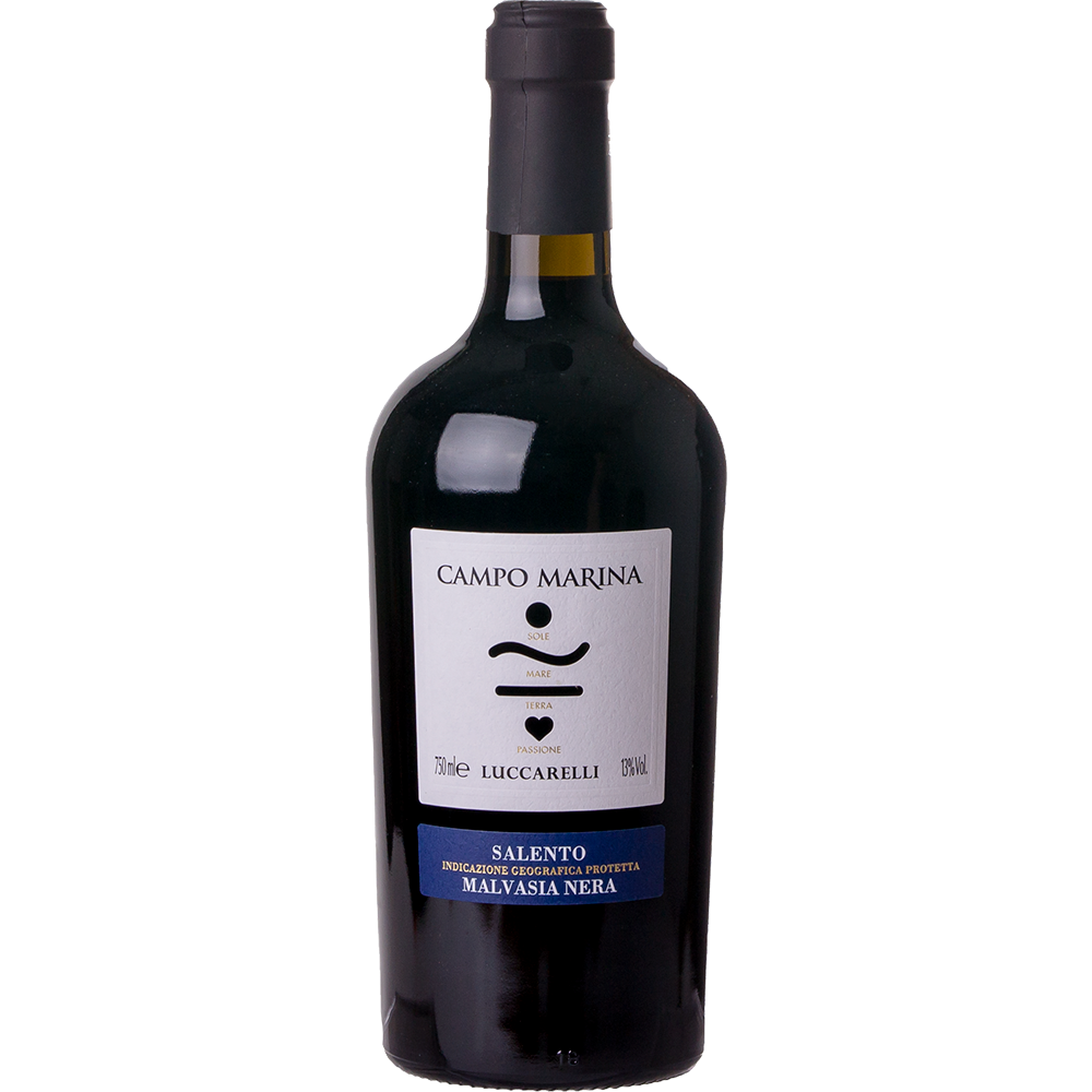 Vinho Tinto Italiano Luccarelli Campo Marina Malvasia Nera Salento 750ml