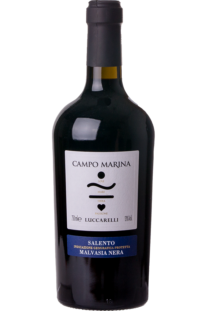 Vinho Tinto Italiano Luccarelli Campo Marina Malvasia Nera Salento 750ml