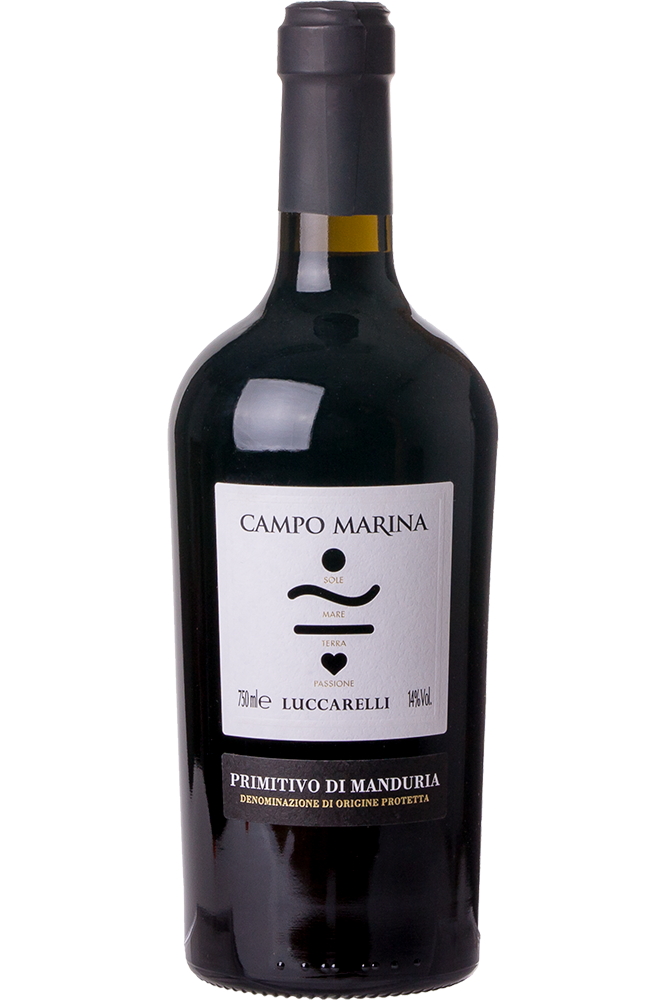 Vinho Tinto Italiano Luccarelli Campo Marina Primitivo di Manduria 750ml