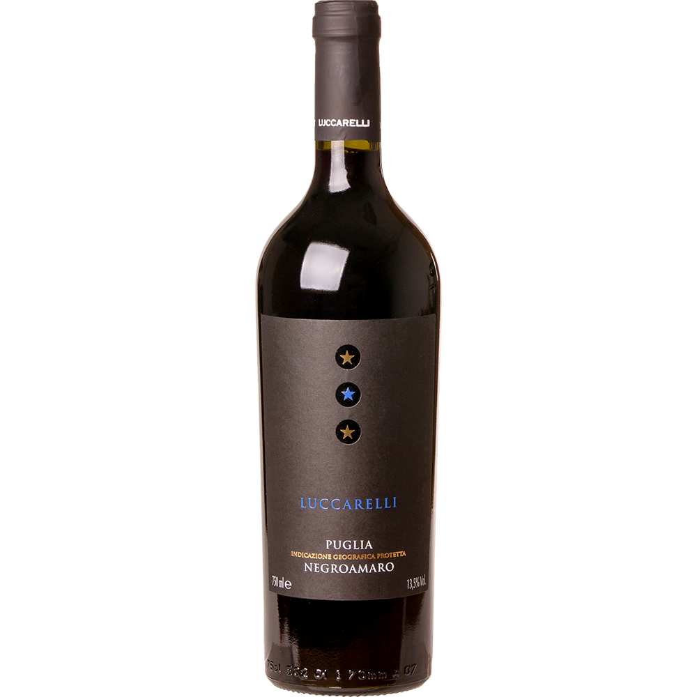 Vinho Tinto Italiano Luccarelli Negroamaro Puglia IGP 750ml