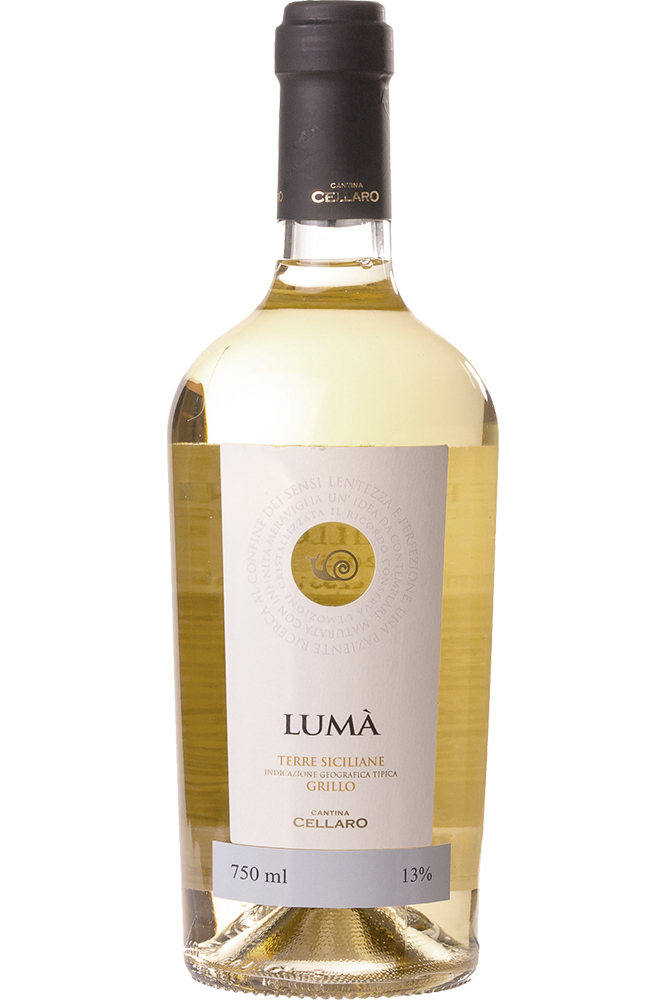 Vinho Branco Italiano Cellaro Lumà Grillo IGT 750ml