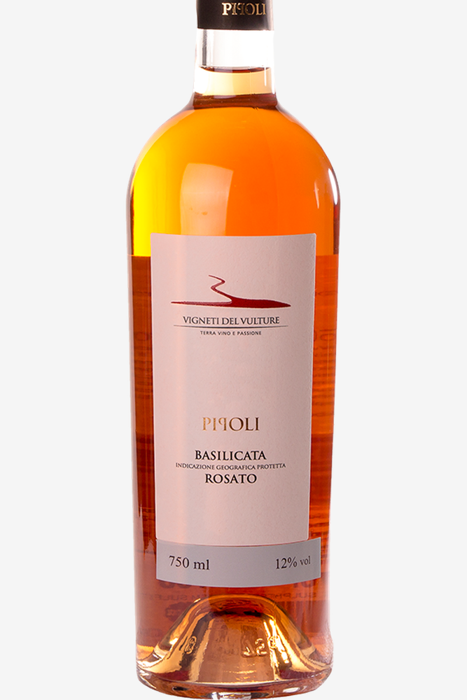 Vinho Rosé Italiano Vigneti del Vulture Pipoli Rosato Basilicata IGT 750ml