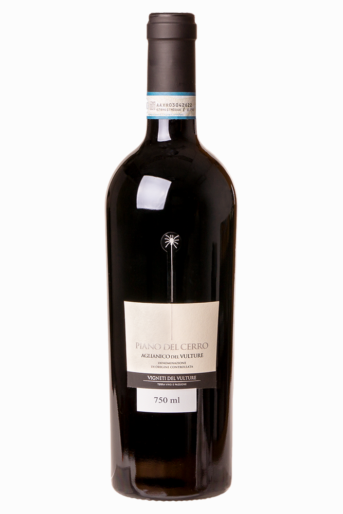 Vinho Tinto Italiano Vigneti del Vulture Piano del Cerro Aglianico del Vulture DOC 750ml