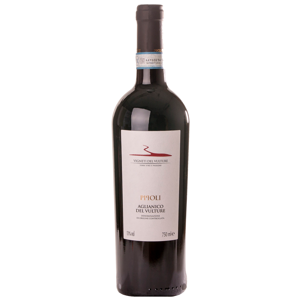 Vinho Tinto Italiano Vigneti del Vulture Pipoli Aglianico del Vulture DOC 750ml