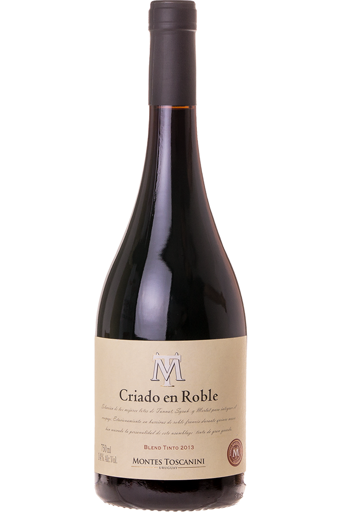 Vinho Tinto Uruguaio Montes Toscanini Criado em Roble Blend 750ml