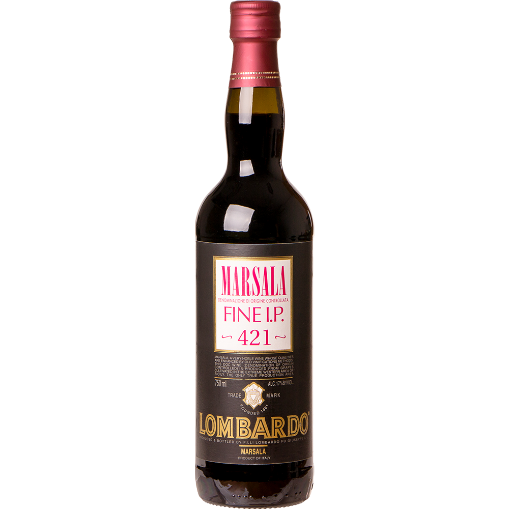 Vinho Branco Italiano Lombardo Marsala Fine I.P. 421 Sweet 750ml