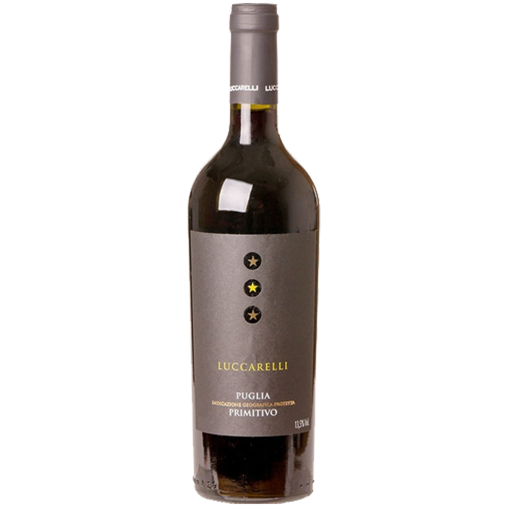Vinho Tinto Italiano Luccarelli Primitivo Puglia 1,5lt