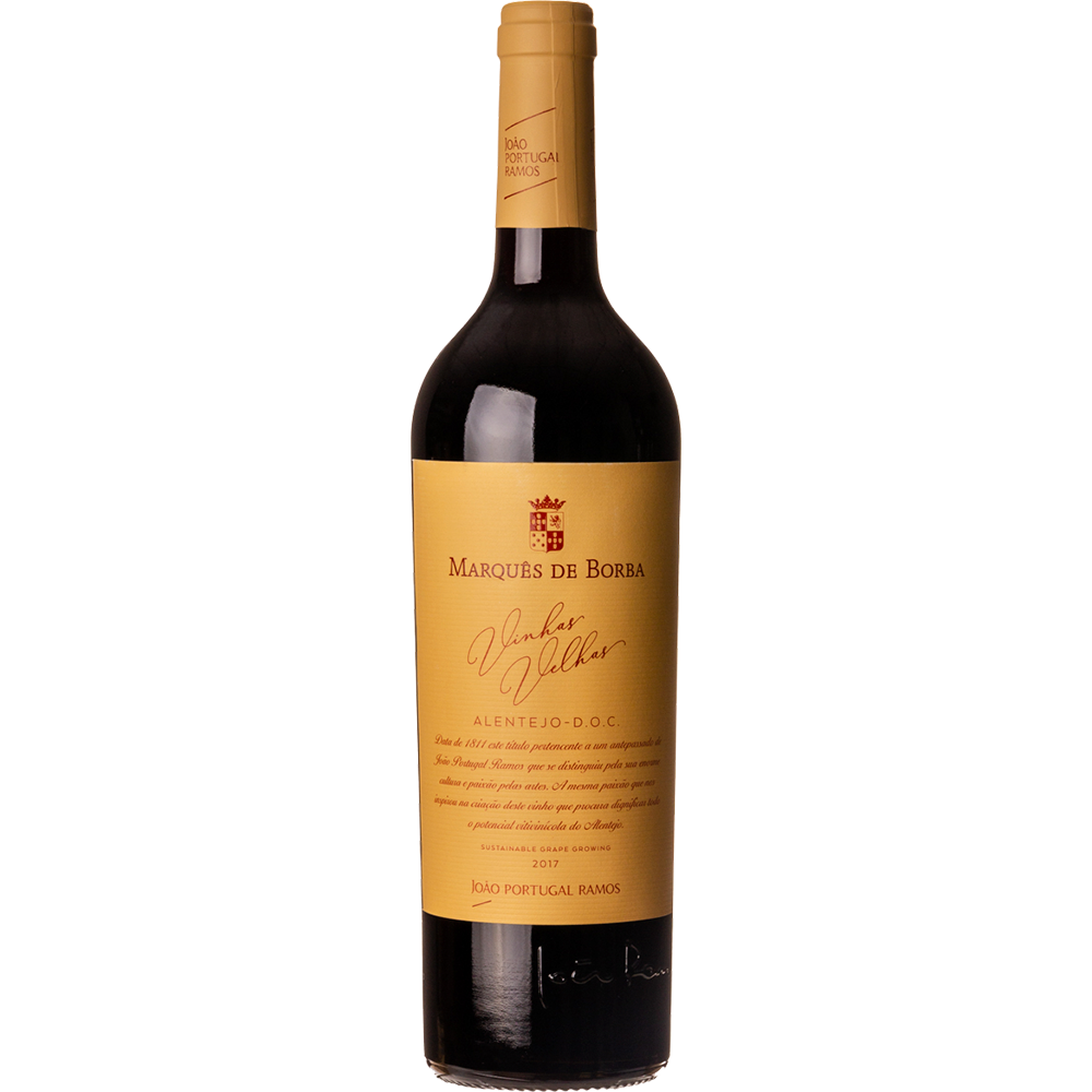 Vinho Tinto Português João Portugal Ramos Marquês de Borba Vinhas Velhas 750ml