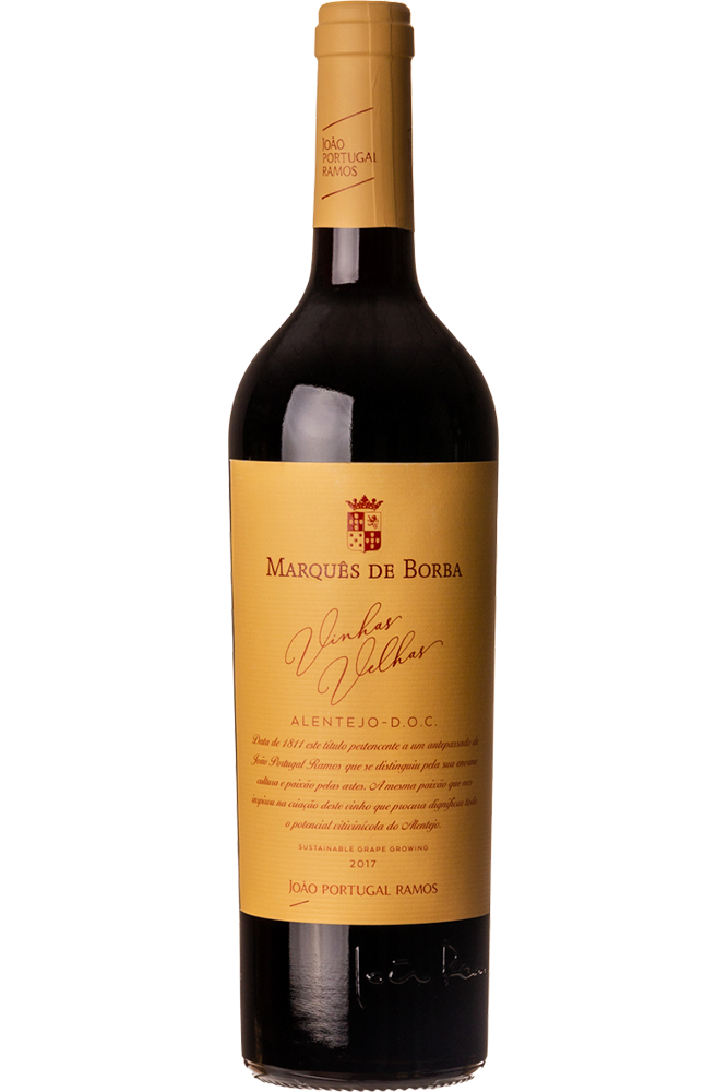 Vinho Tinto Português João Portugal Ramos Marquês de Borba Vinhas Velhas 750ml
