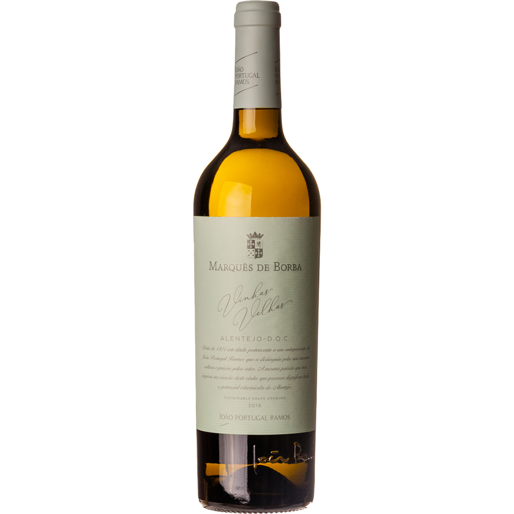 Vinho Branco Português João Portugal Ramos Marquês de Borba Vinhas Velhas 750ml