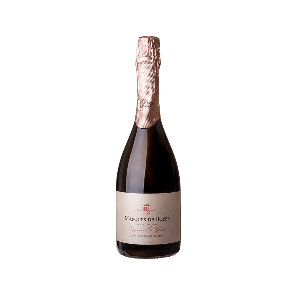 Espumante Português João Portugal Ramos Marquês de Borba Brut Rosé DOC 750ml