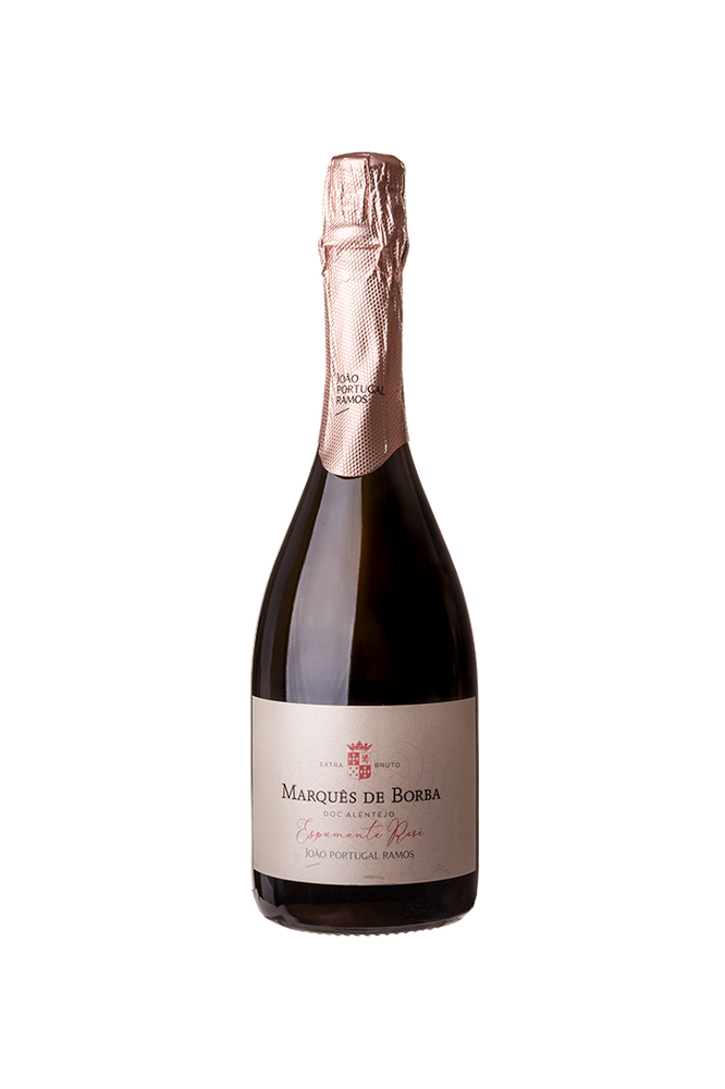 Espumante Português João Portugal Ramos Marquês de Borba Brut Rosé DOC 750ml