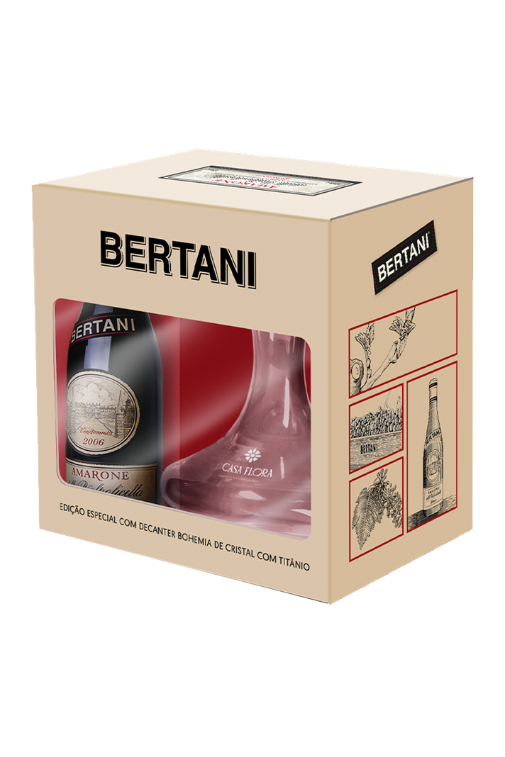 KIT PREMIUM AMARONE BERTANI C/DECANTE 12