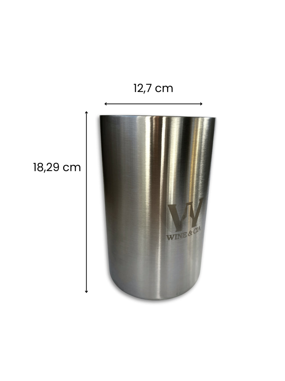 Cooler De Aço Inox Ice Bucket
