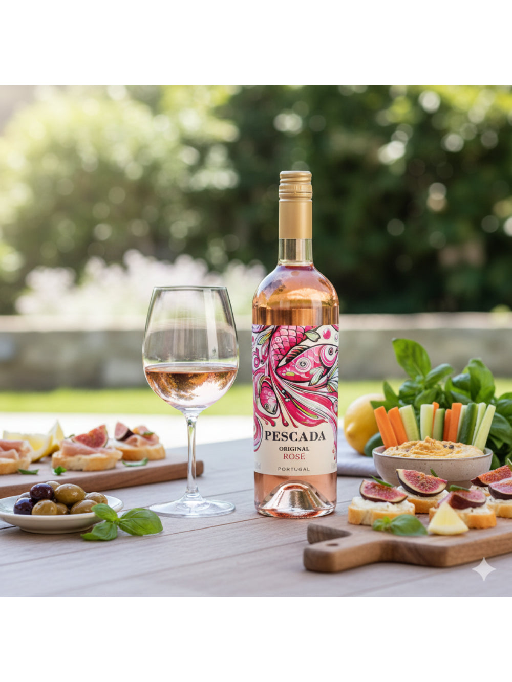 Pescada Vinho Rosé Português