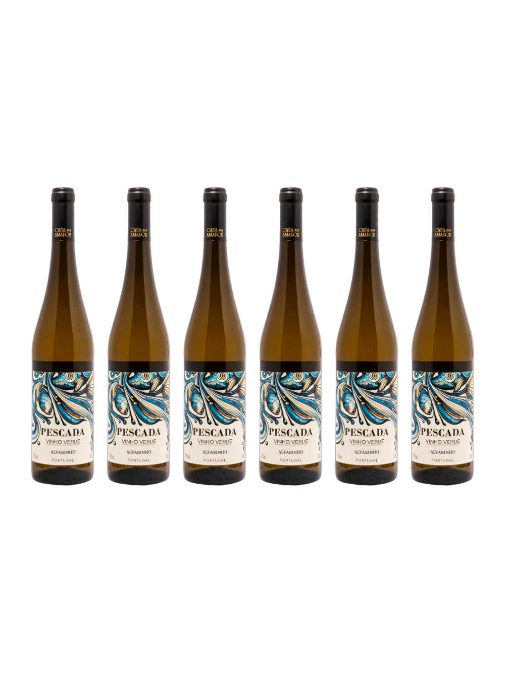 Pescada Vinho Verde Alvarinho Branco - Caixa com 6