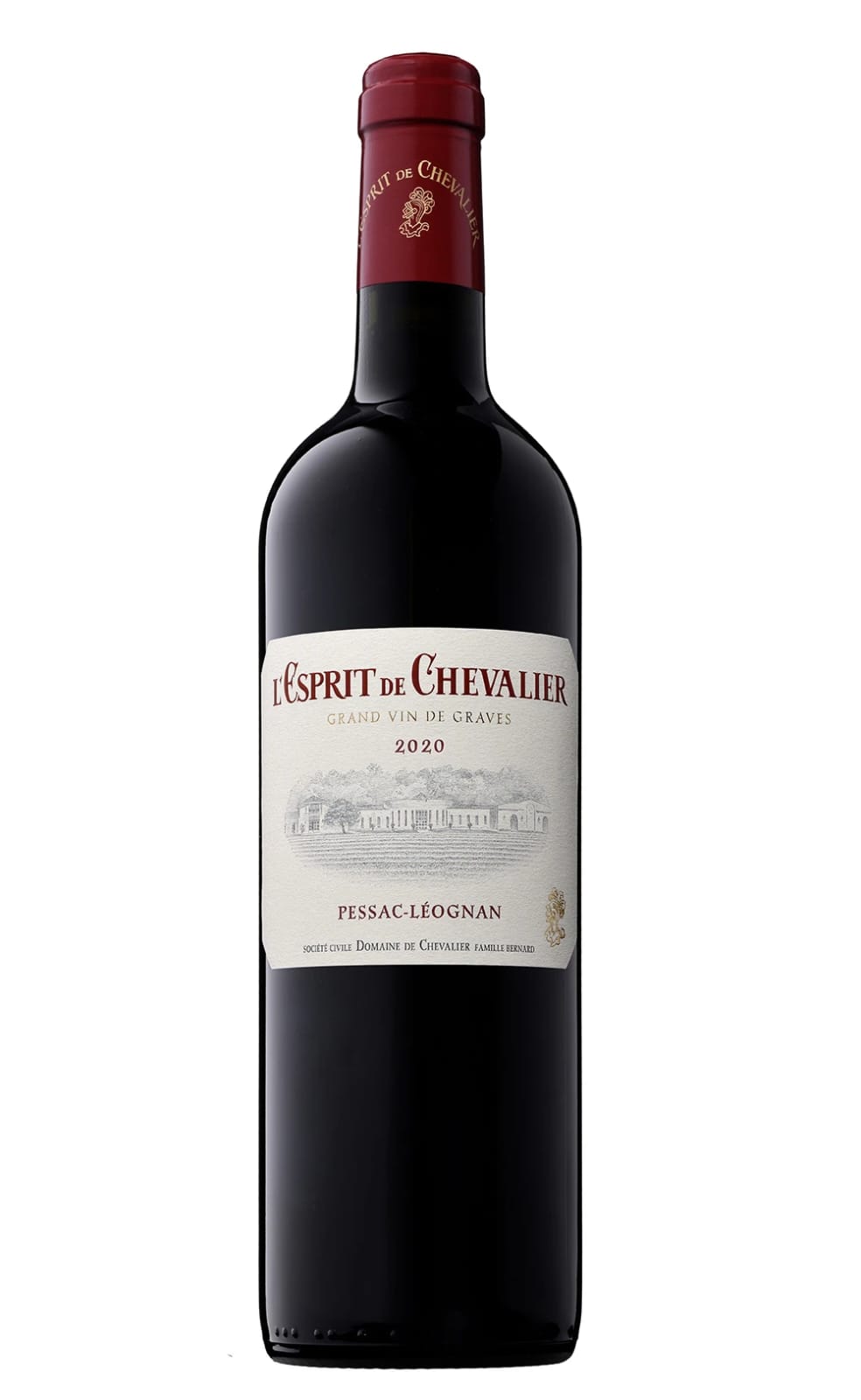 Vinho Tinto Frances L' Esprit de Chevalier Pessac-Léognan 2020