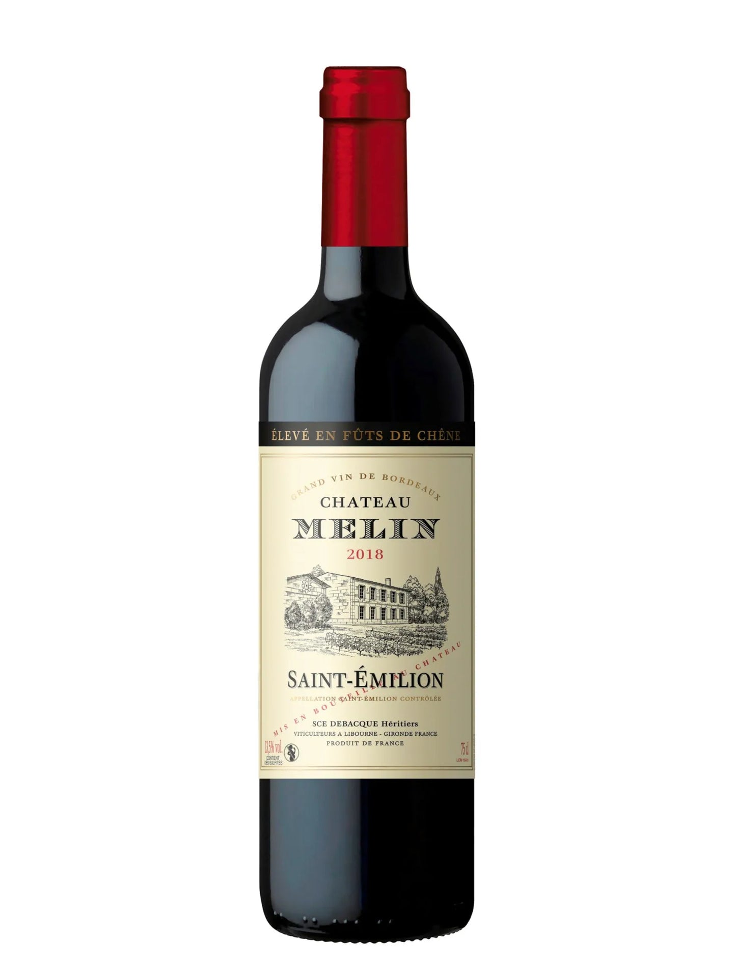 Vinho Tinto Frances Château Melin Saint-Emilion 2022