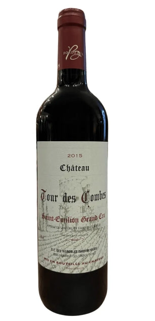 Vinho Tinto Frances Château Tour Des Combes Saint-Émilion Grand Cru 2015