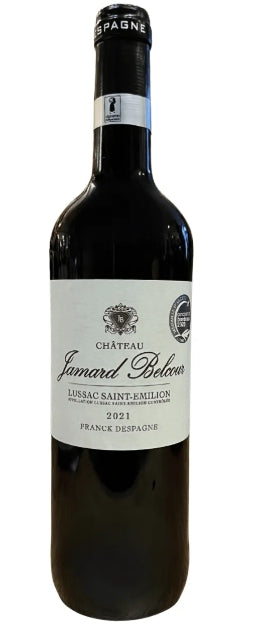 Vinho Tinto Frances Château Jamard Belcour Lussac Saint-Émilion 2021