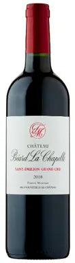 Vinho Tinto Frances Chateau Beard La Chapelle 2021 Saint Emilion Grand Cru