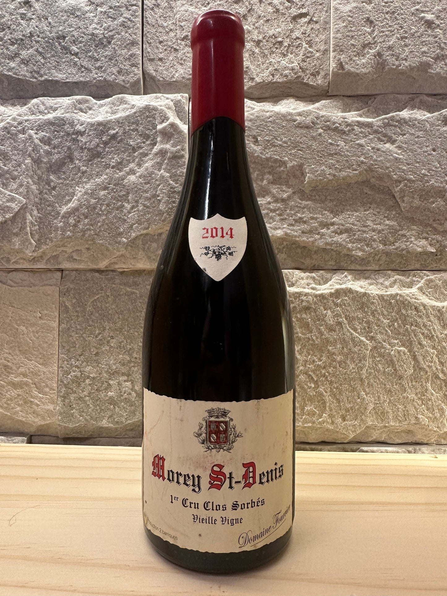 Domaine Fourrier Clos Sorbes Morey-Saint-Denis Premier Cru 2014