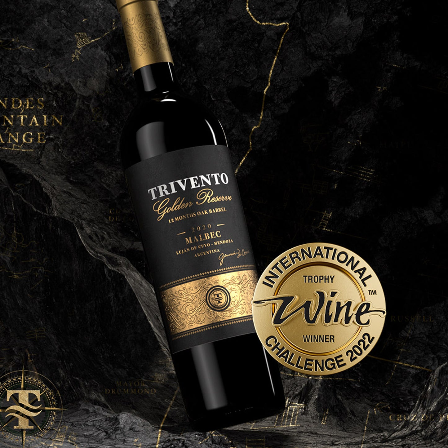 Trivento Vinho Tinto Argentino Seco Golden Reserve Malbec 750ml