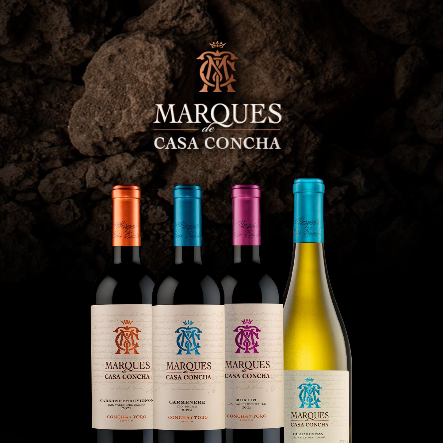 Vinho Tinto Chileno Marques De Casa Concha Merlot 750ml