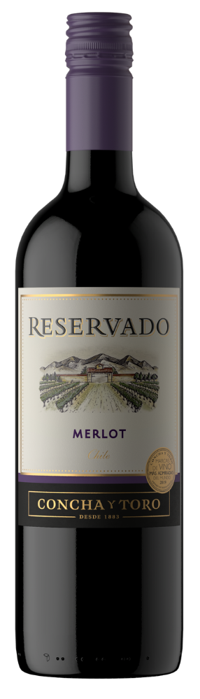 Reservado Merlot 750ml - KIT 3 Unidades