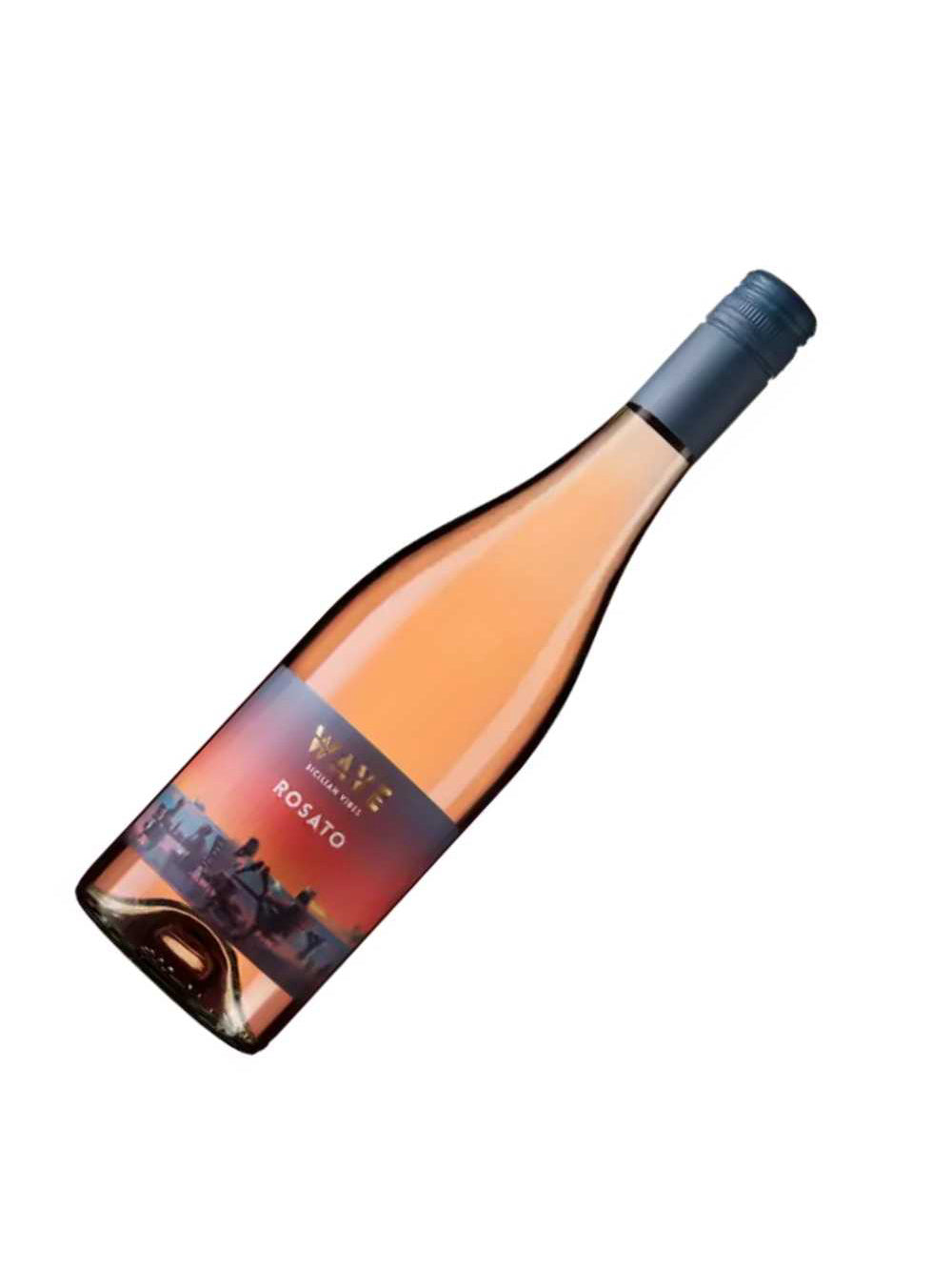 Kit 6 Garrafas Vinho Rose Wave Rosato 750ml